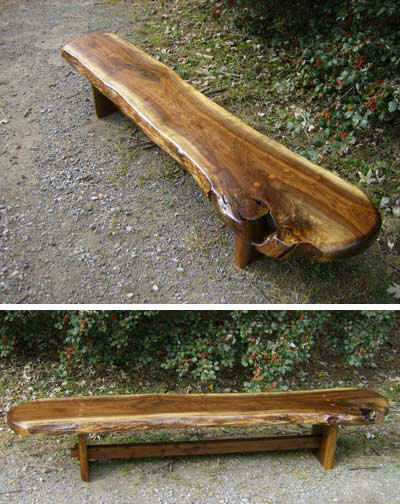 Custom Slab Benches