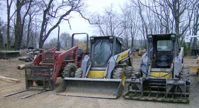 Welch Tree Service Low Impact logging equipment.